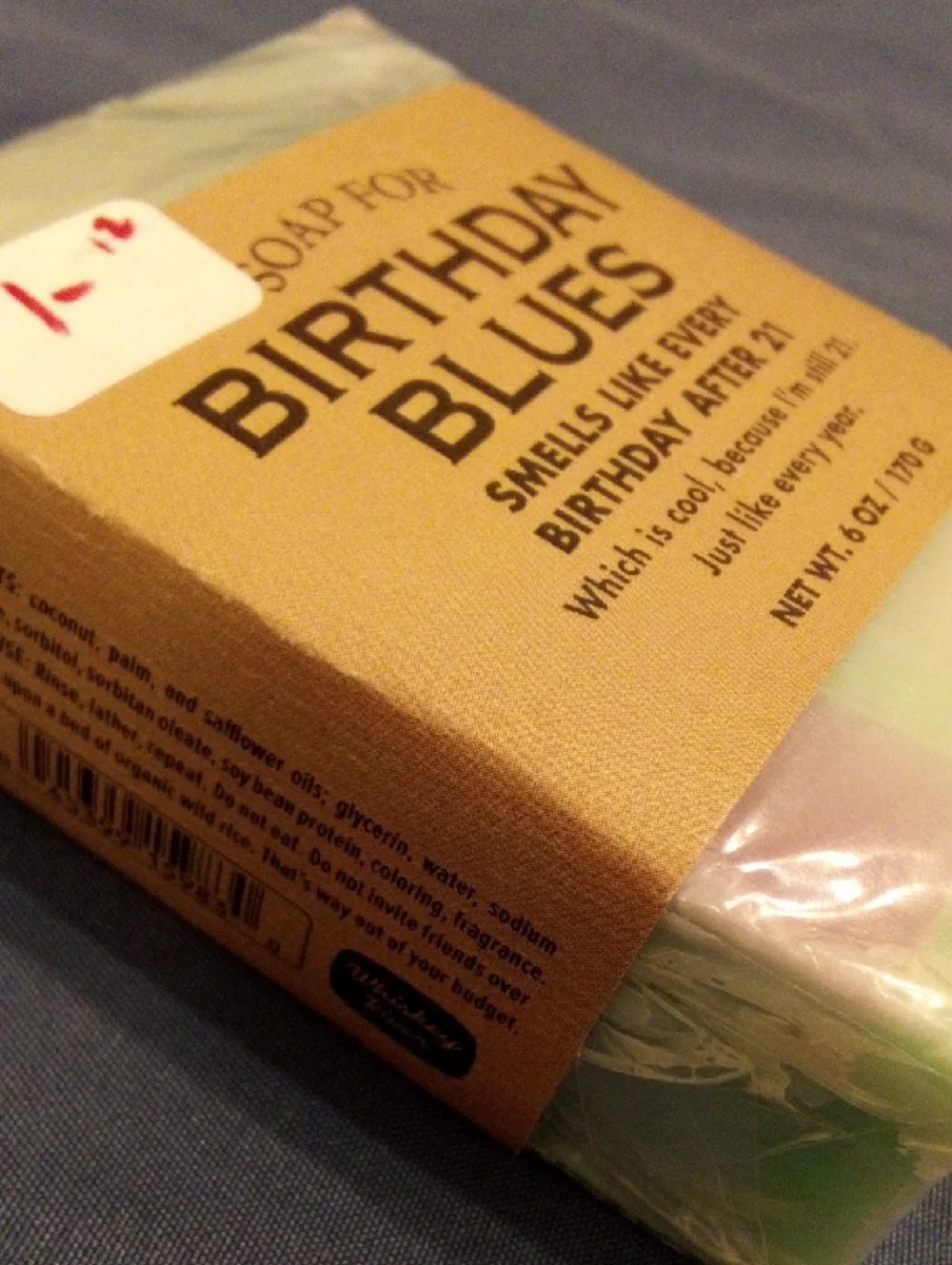 Birthday Blues Hand Soap - Green Bar